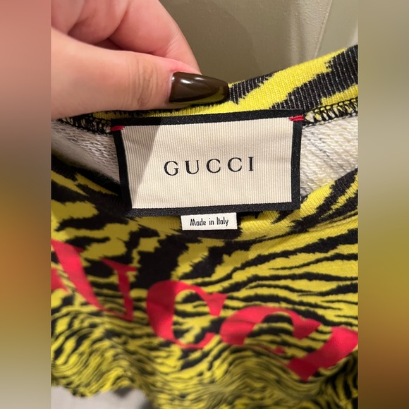 Gucci leopard print knitted top - Picture 5 of 10